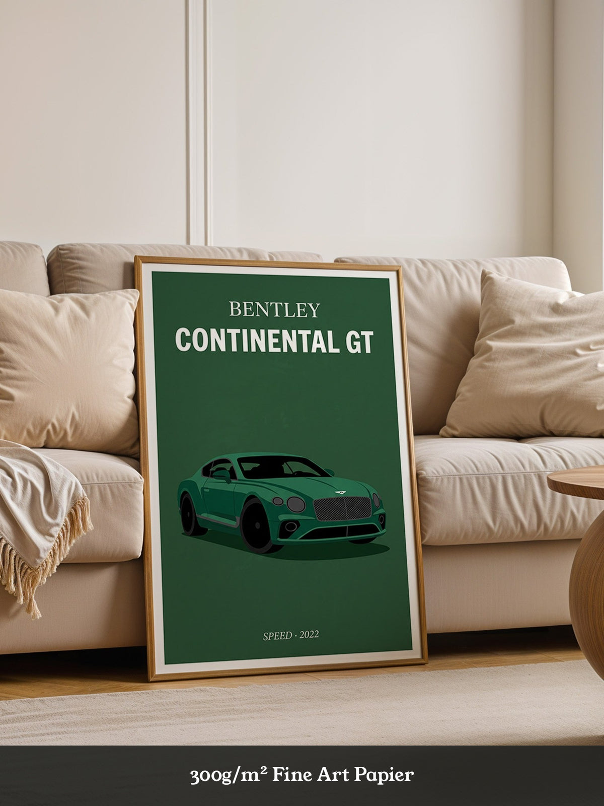 Bentley Coupé Grün Frontansicht