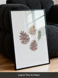 Zapfen Natur Minimalistisch