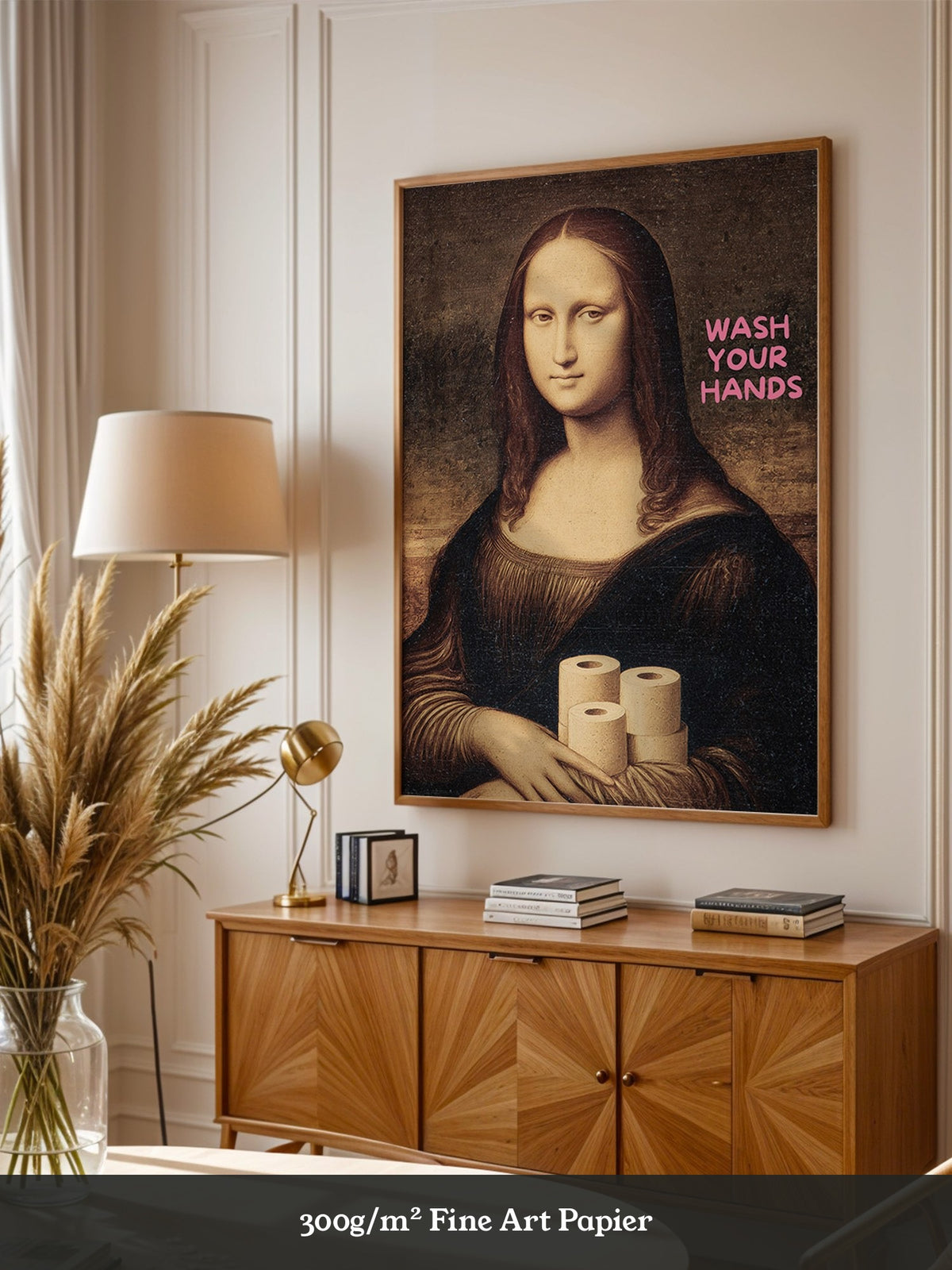 Mona Lisa Toilettenpapier Humor