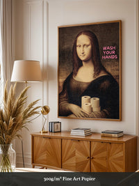 Mona Lisa Toilettenpapier Humor