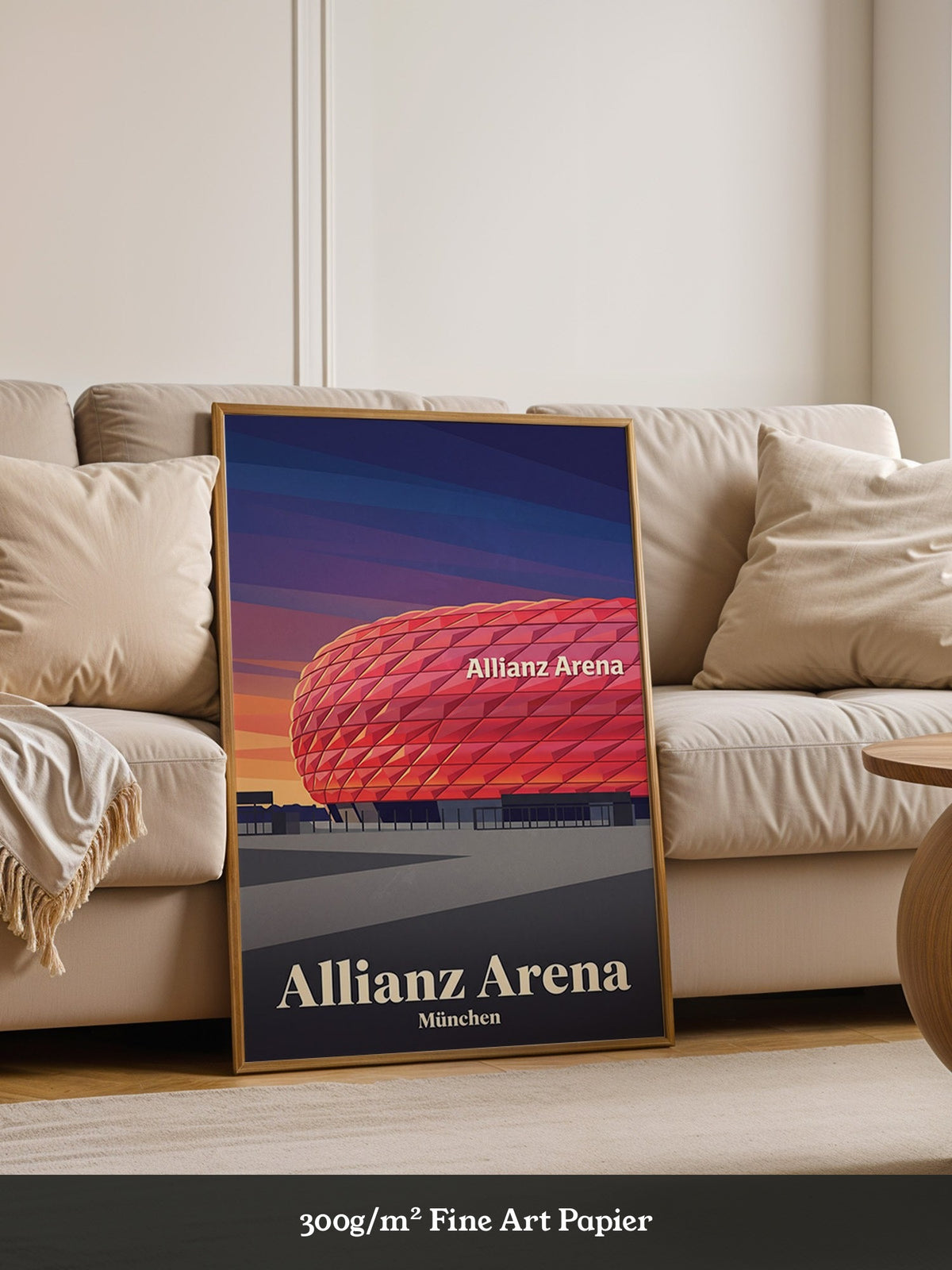 Allianz Arena Rot Stimmungsvoll