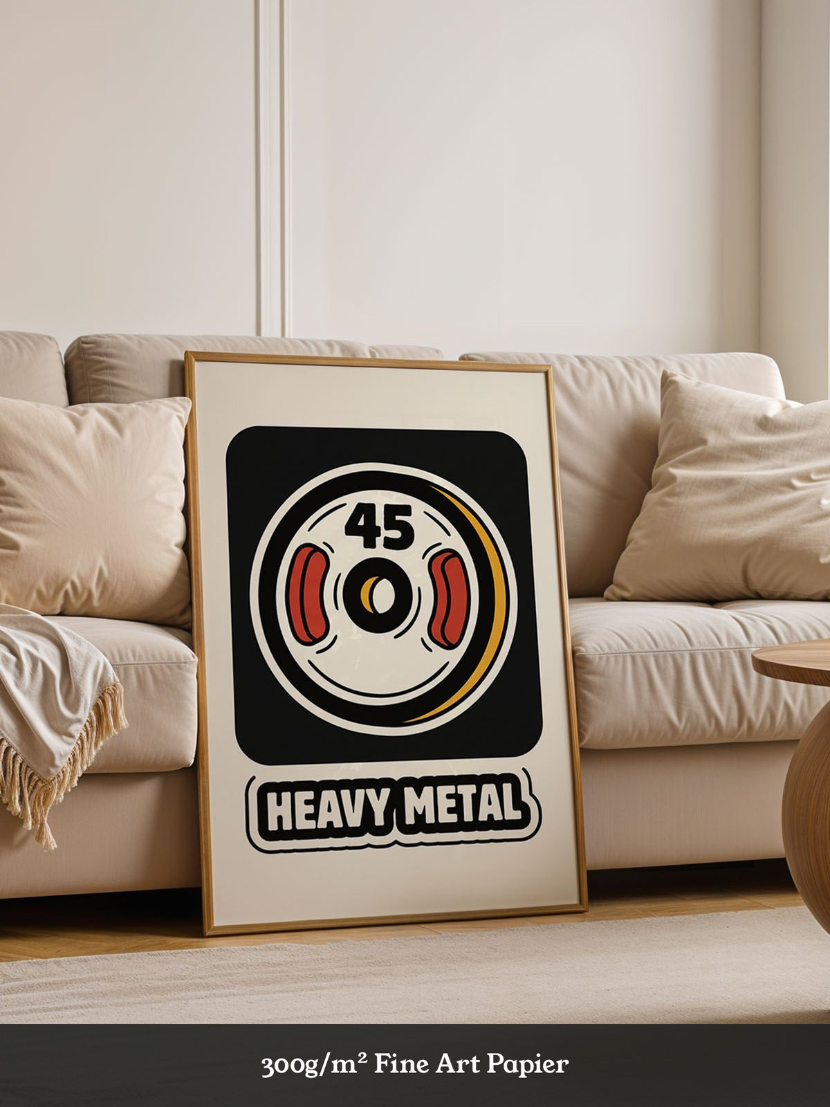 Hantel 45kg Gewicht Illustration