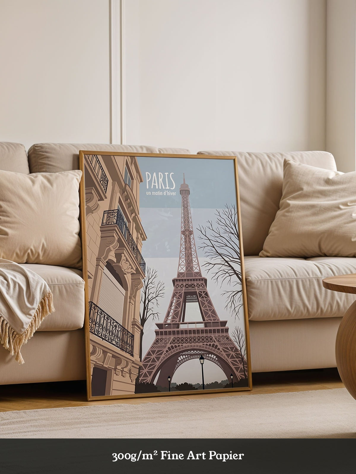 Paris Eiffelturm Winter