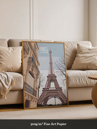 Paris Eiffelturm Winter