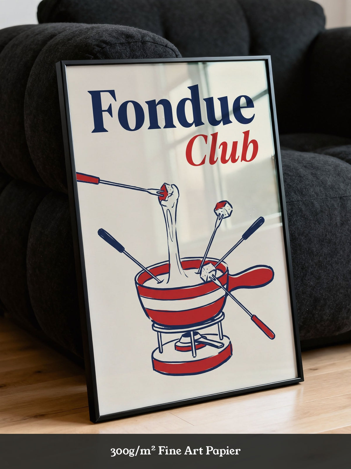 Fondue Illustration