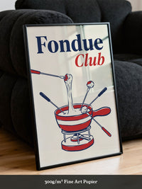 Fondue Illustration