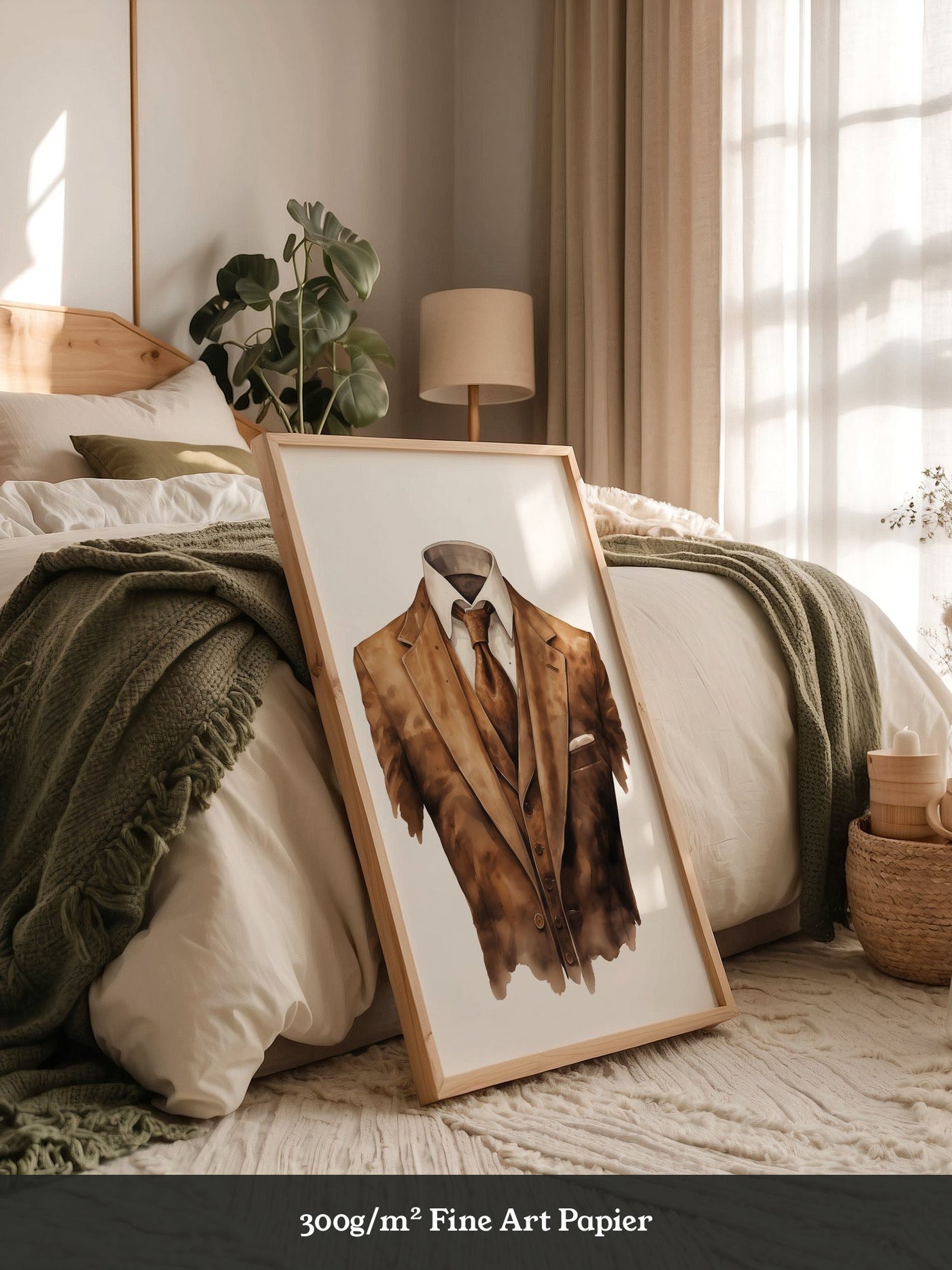 Anzug Vintage Aquarell