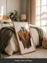 Anzug Vintage Aquarell