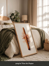 Zigarre Aquarell Explosiv