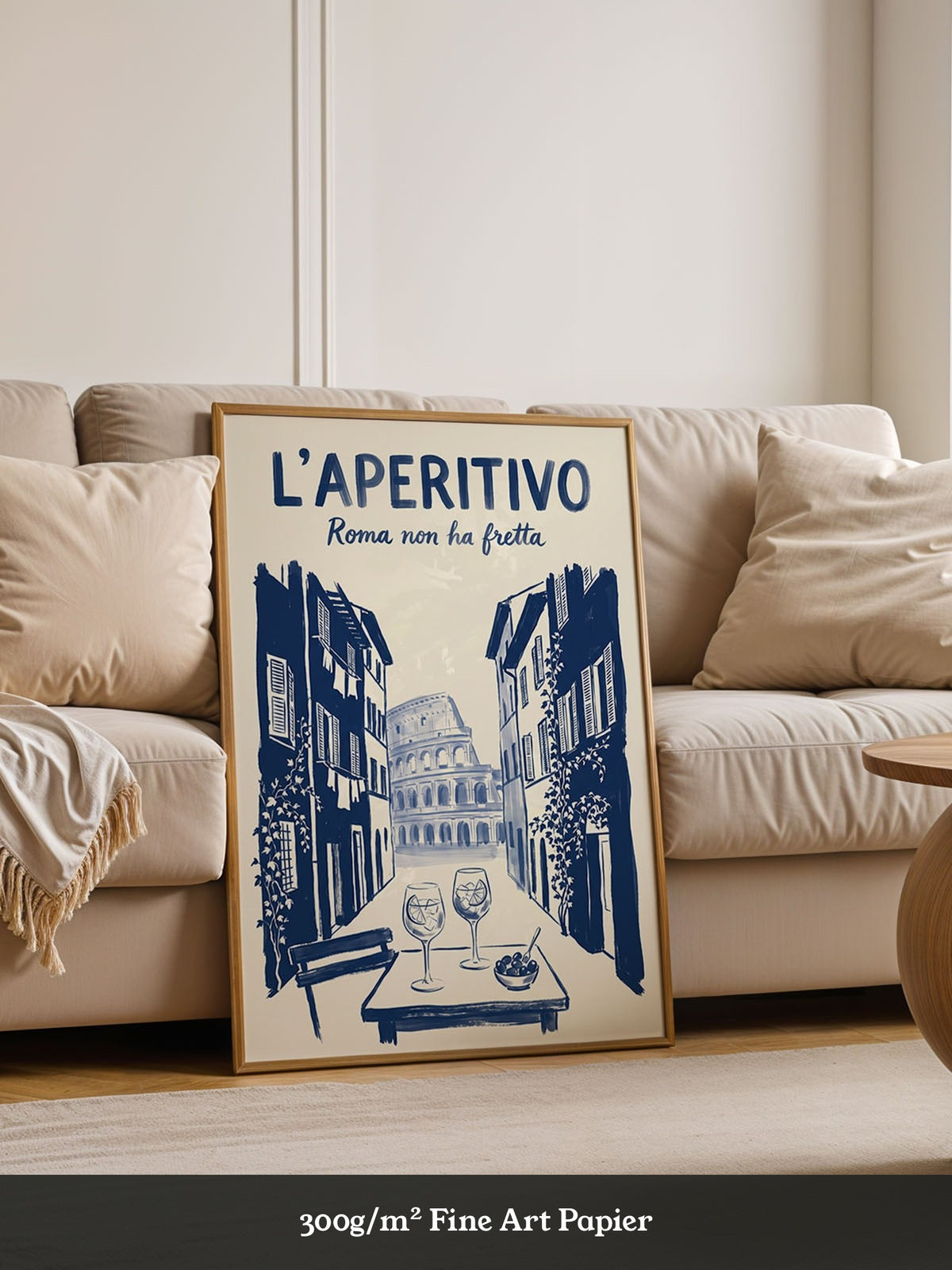 Aperol Spritz Roma Illustration