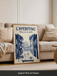 Aperol Spritz Roma Illustration