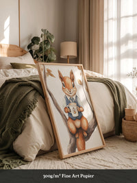Eichhörnchen Kaffeetasse Aquarell