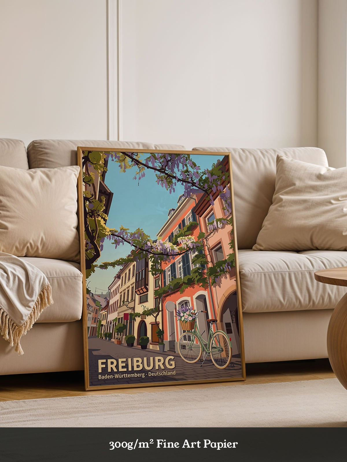 Freiburg Altstadt Fahrrad