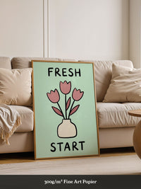 Tulpen Vase Illustration