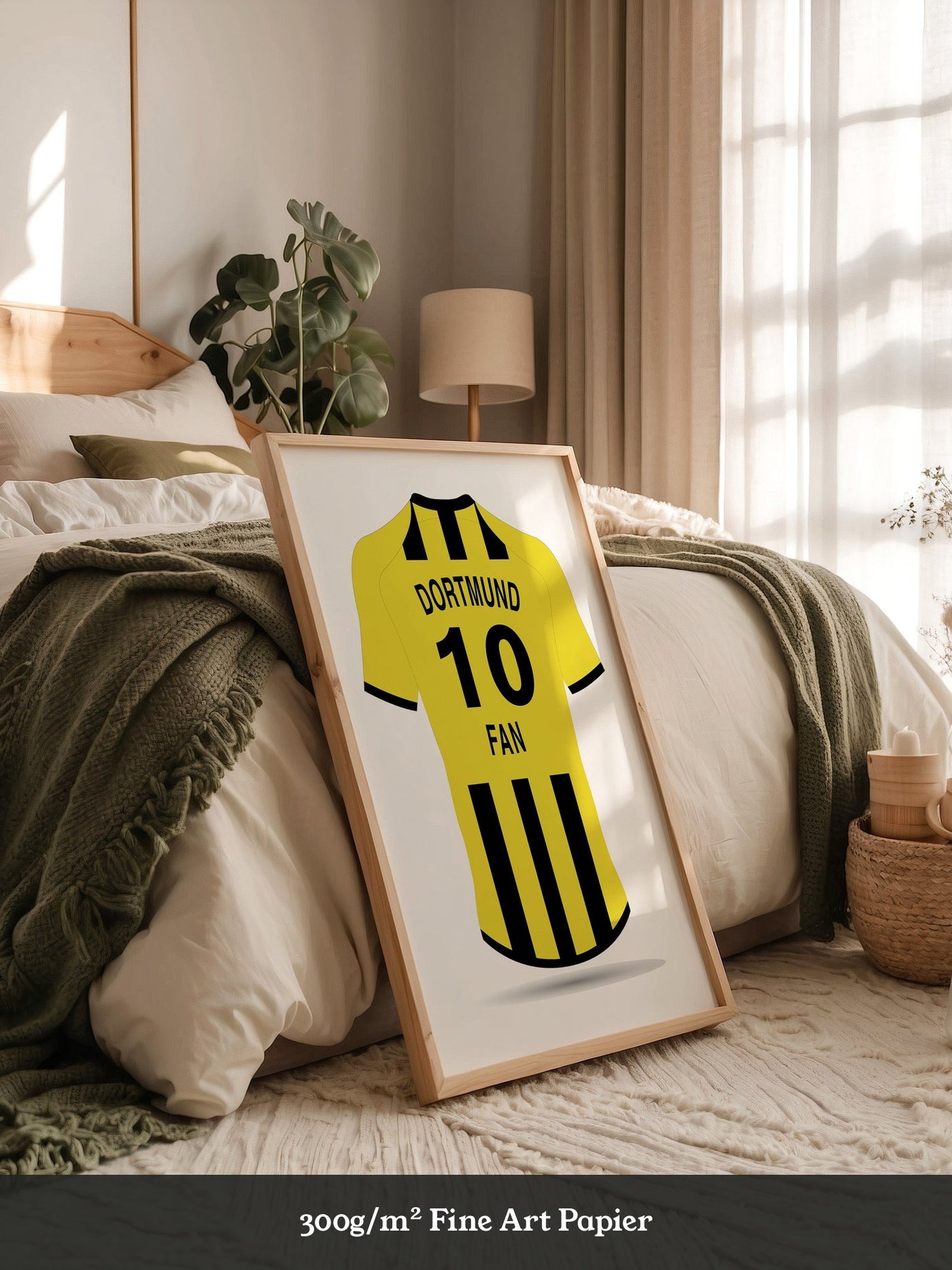 Dortmund Trikot gelb Rückansicht