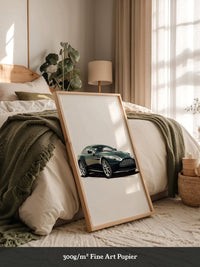 Luxuriöser Sportwagen Illustration