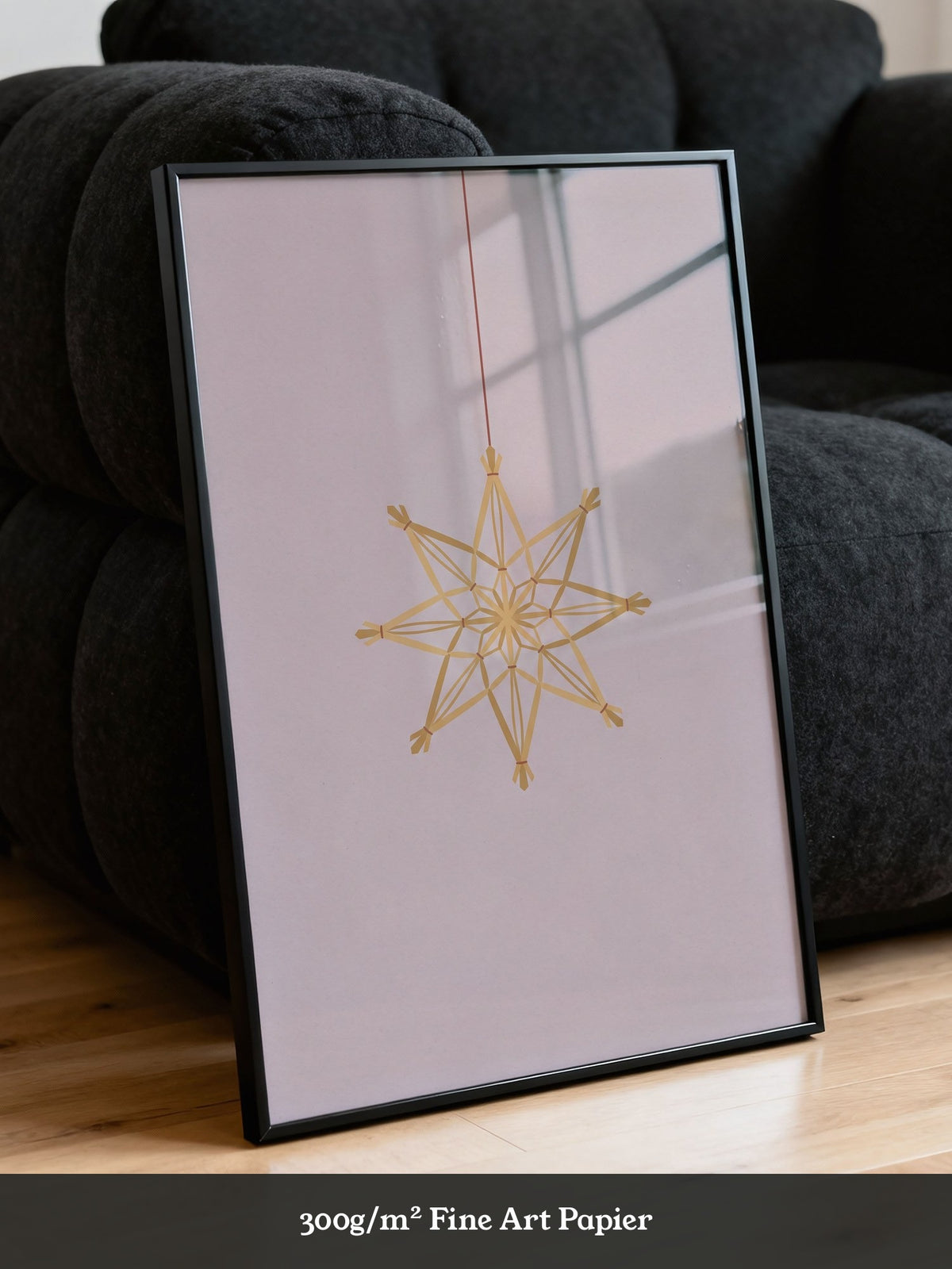 Geflochtenes Ornament Rosa