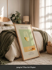 Weinglas Pastellstil