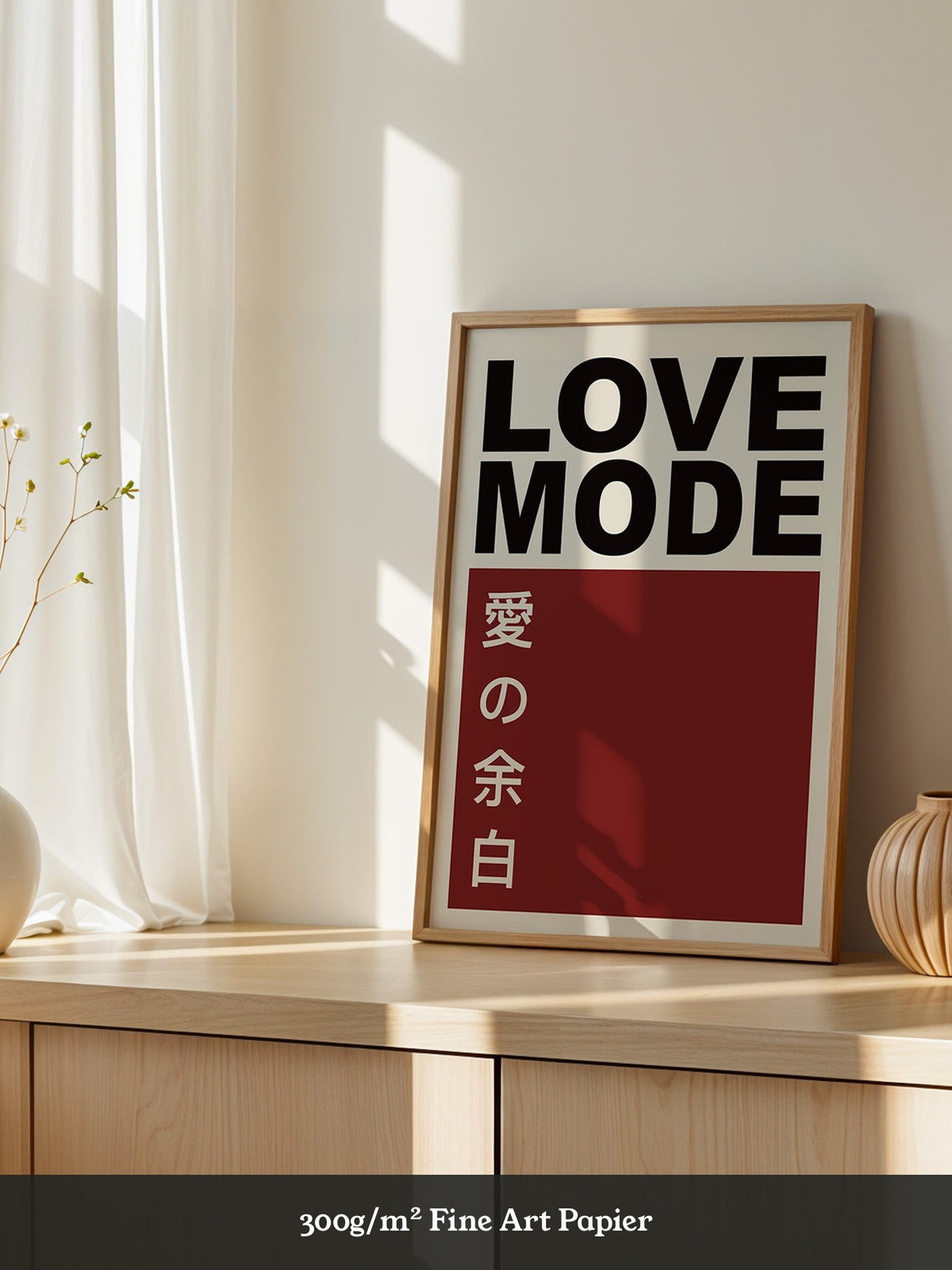 LOVE MODE Minimalistisch Retro