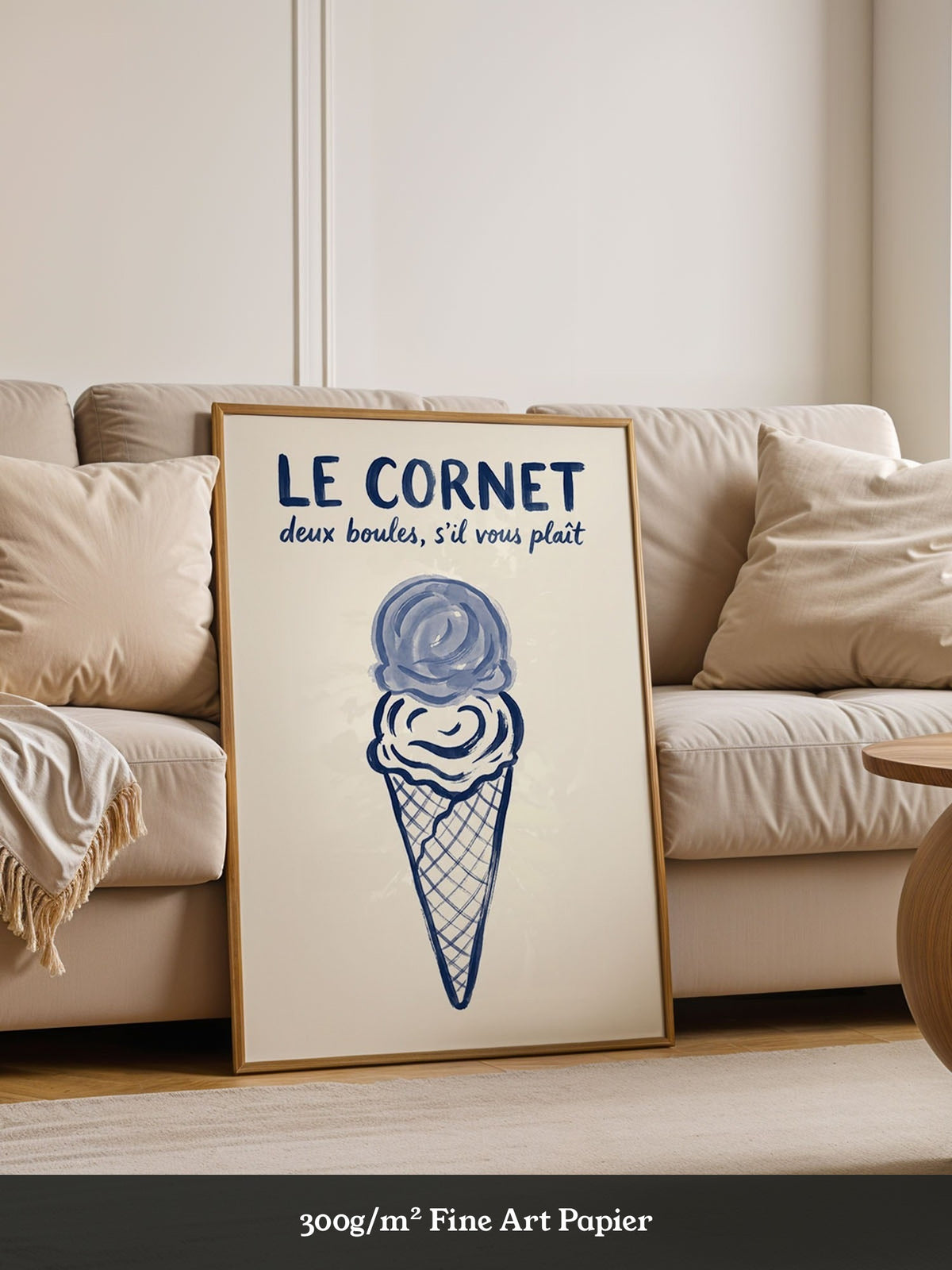 Eiseis Cornetto Kunstdruck