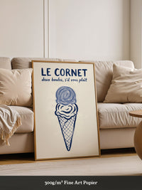 Eiseis Cornetto Kunstdruck