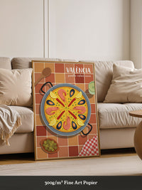 Valencia Paella Poster
