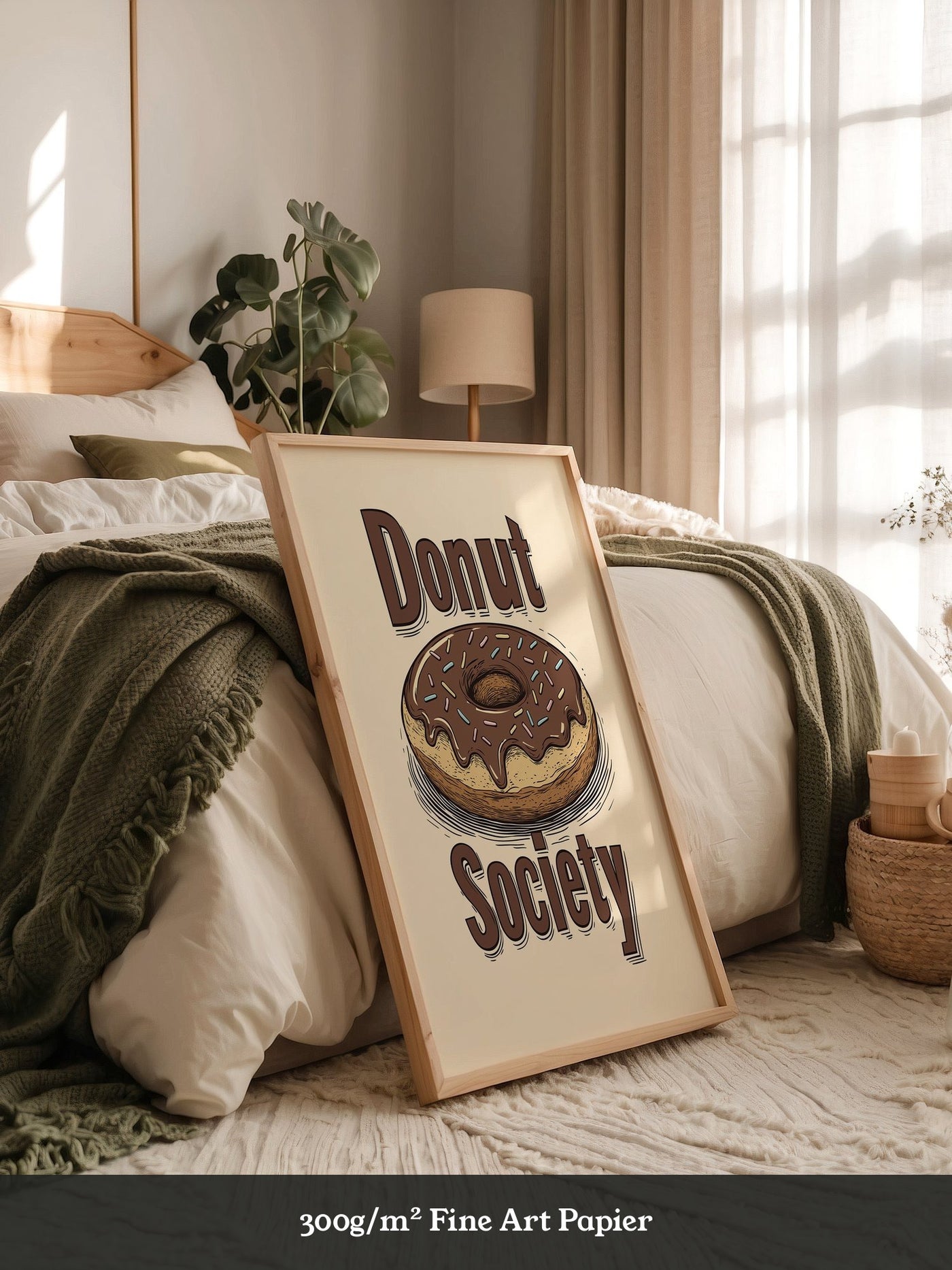 Donut Vintage Illustration