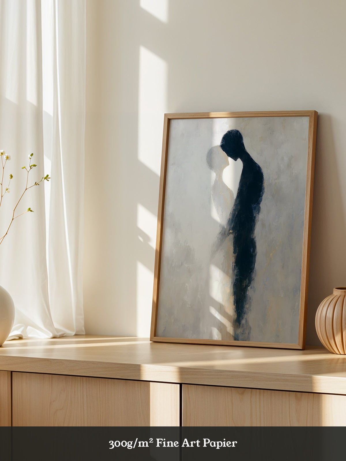 Schatten Kuss abstrakt