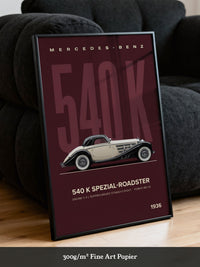 Klassischer Roadster Vintage