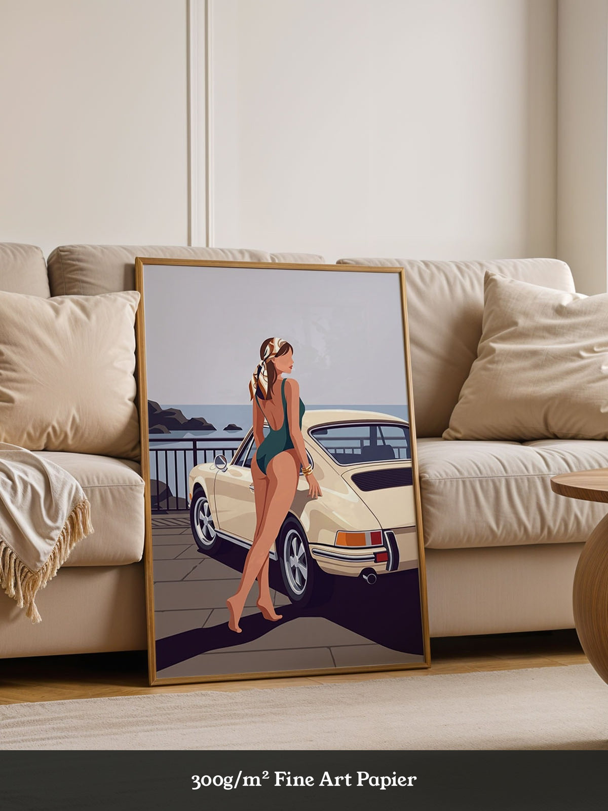 Vintage Sportwagen Küstenluft