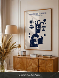 Geometrische Formen Figur Blau
