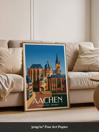 Aachener Dom Retro-Design