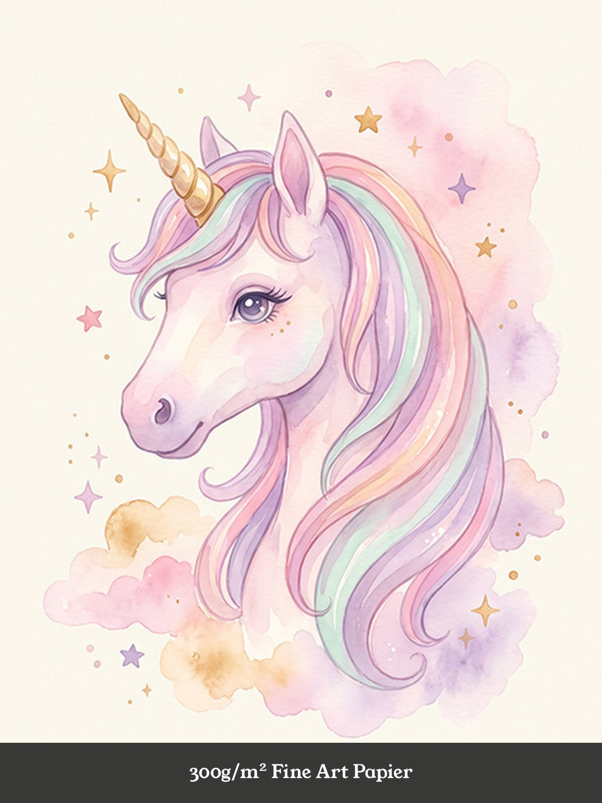 Unicorn Regenbogen Pastellzauber