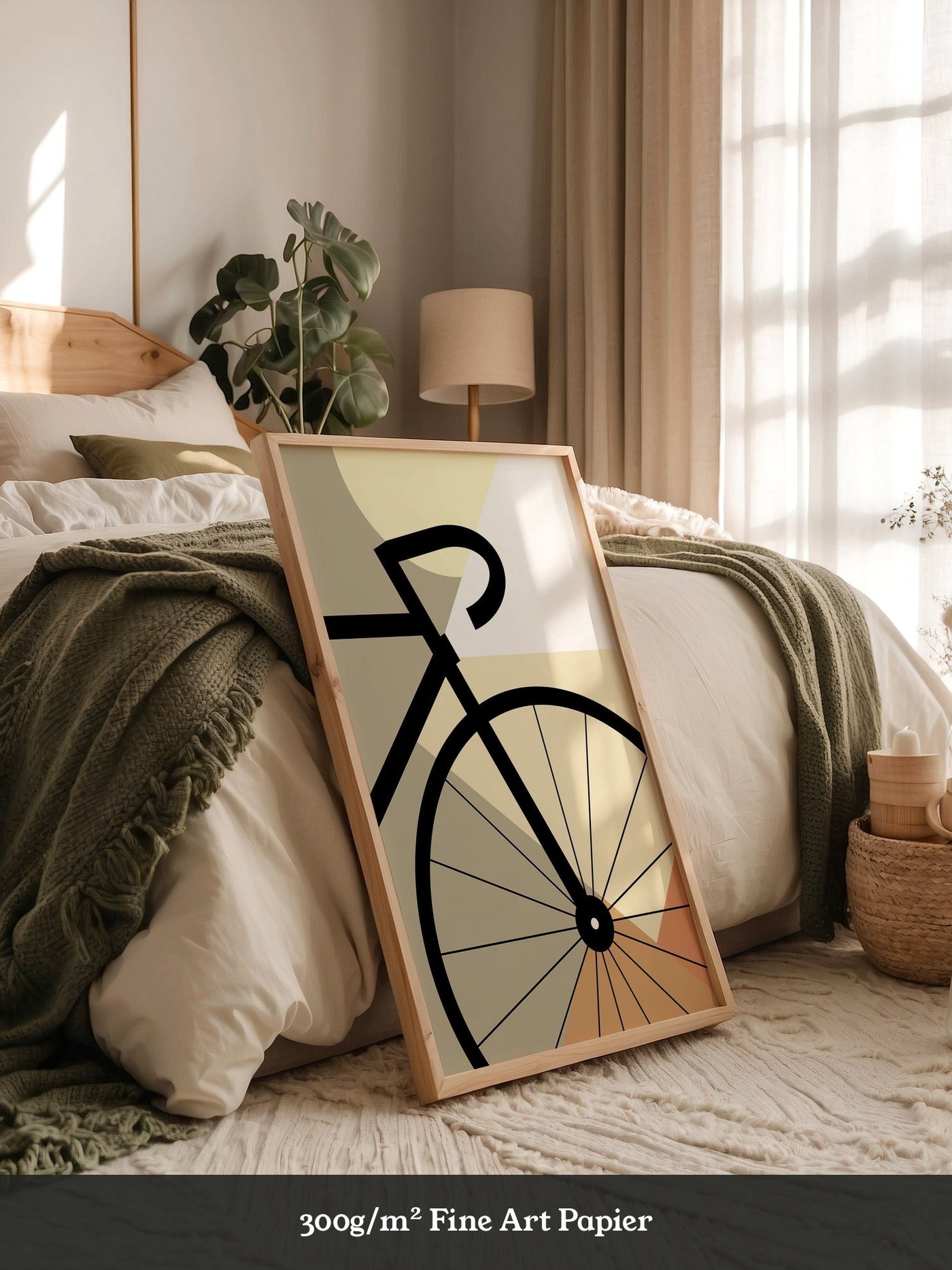 Fahrrad Geometrisch Grafik