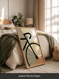 Fahrrad Geometrisch Grafik