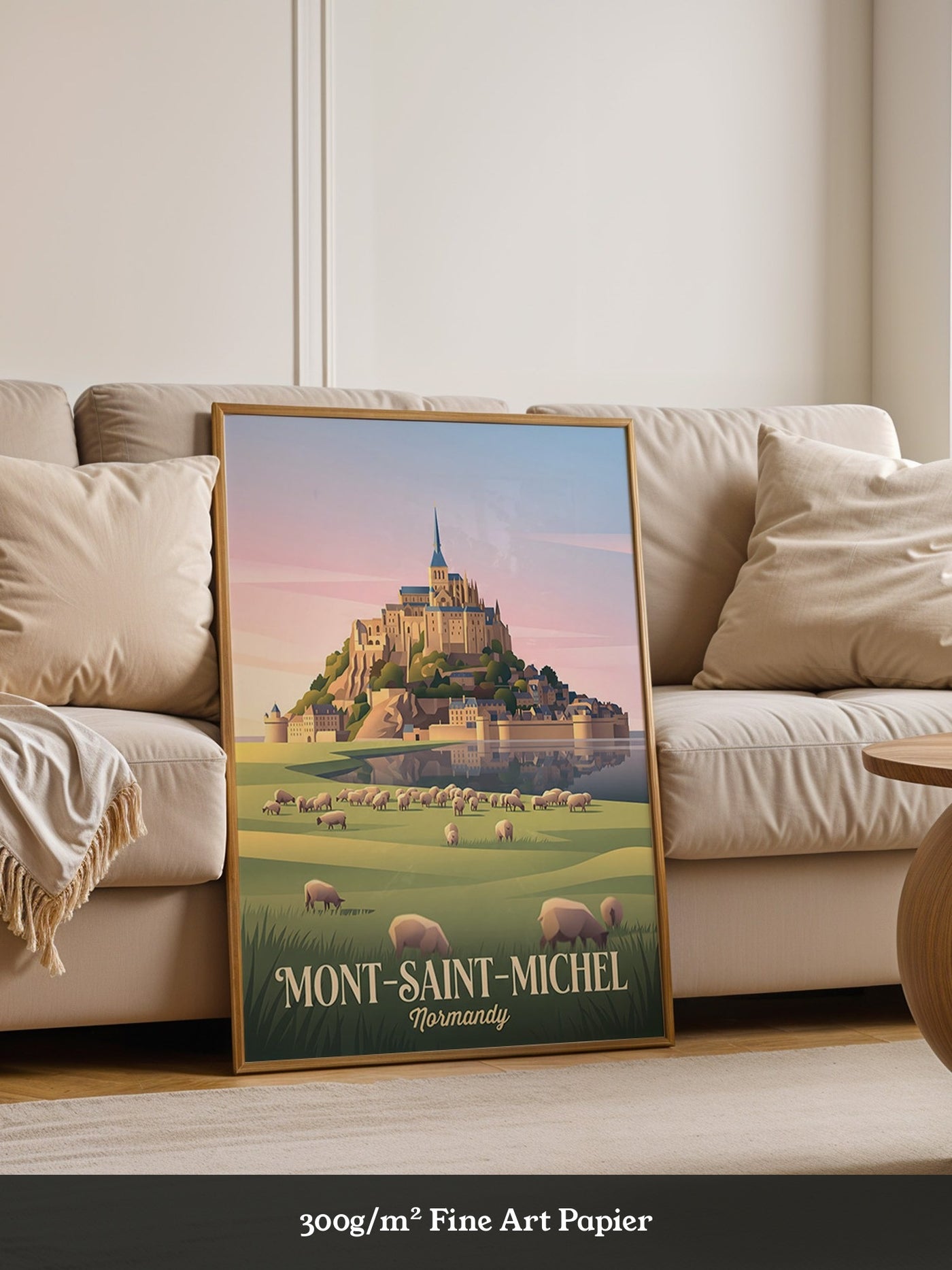 Mont-Saint-Michel Impressionistisch
