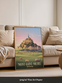 Mont-Saint-Michel Impressionistisch