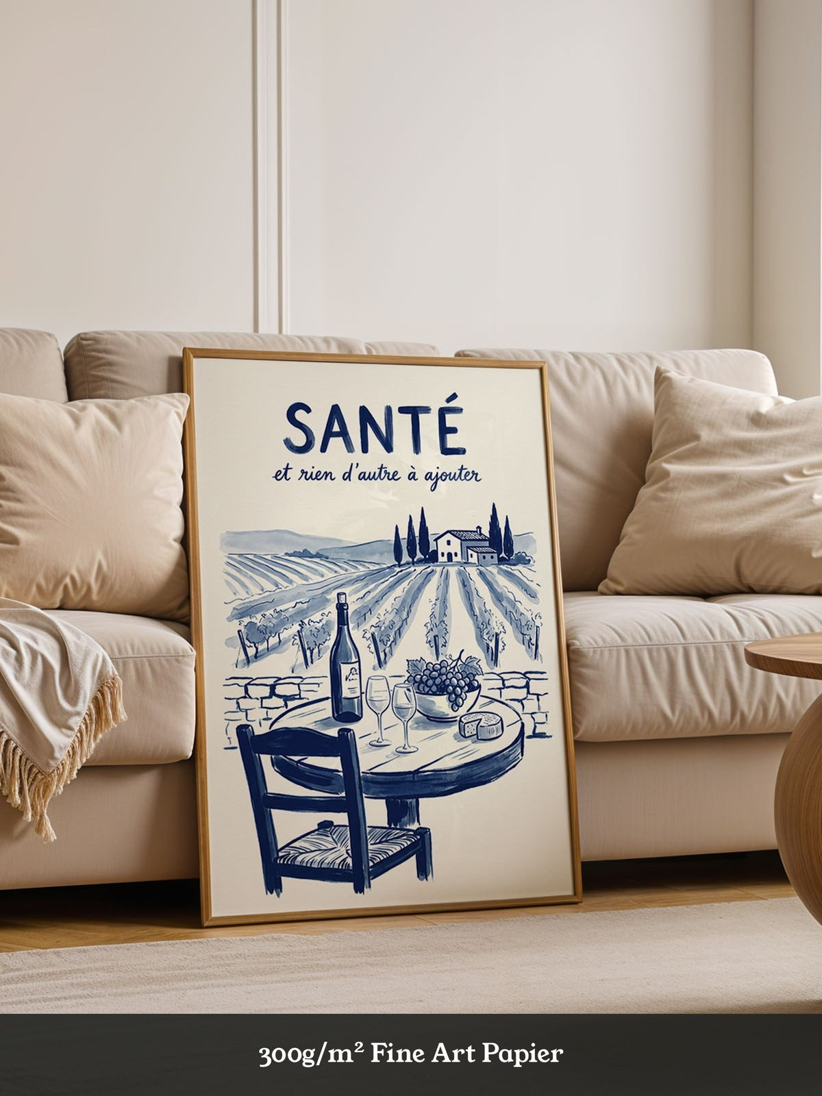 Santé Toskana Weinlandschaft