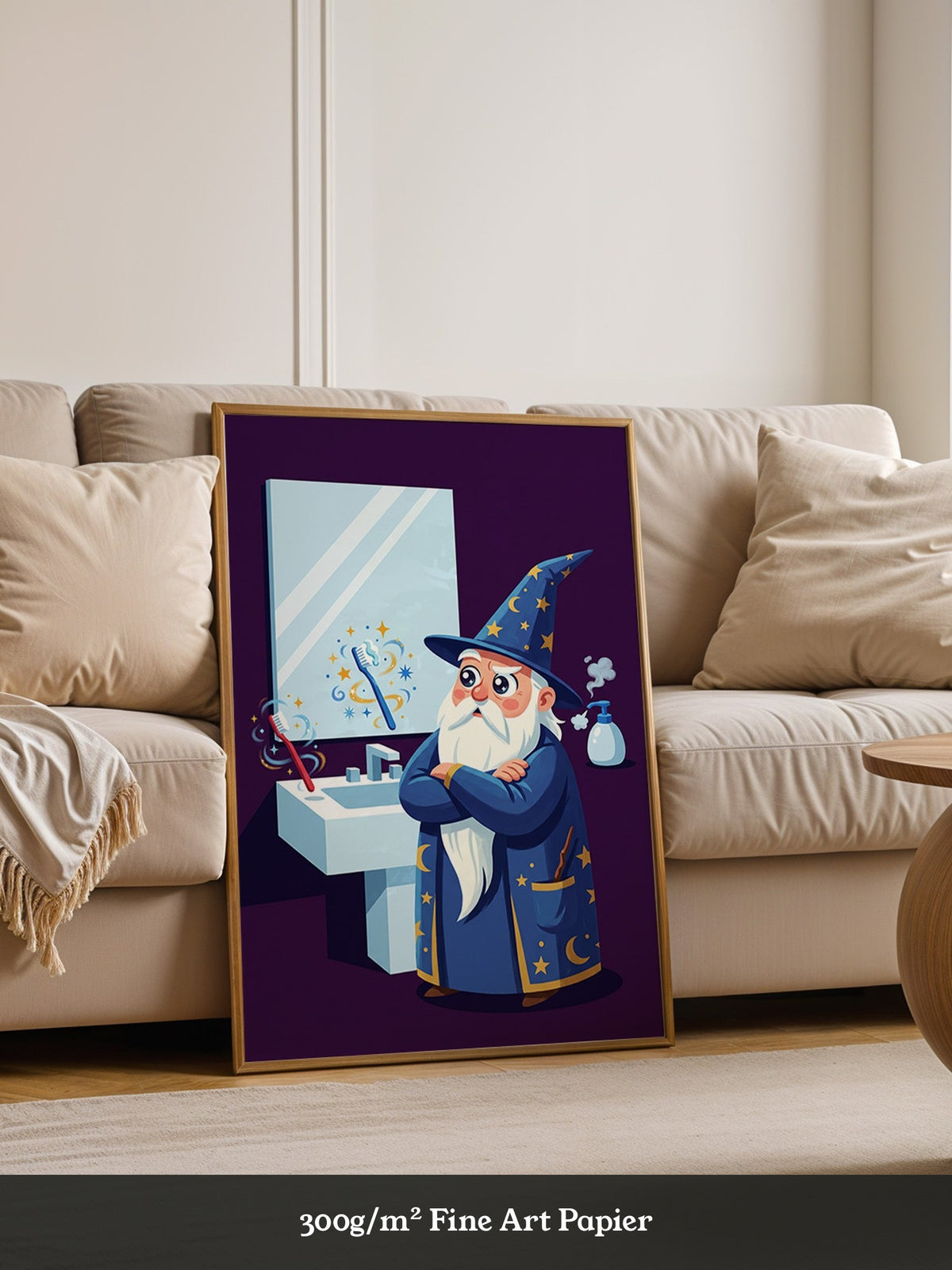 Zauberer Badezimmer Magie