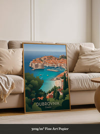 Dubrovnik Küste Pastellfarben