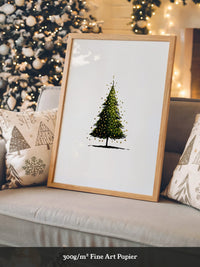 Weihnachtsbaum Goldakzente