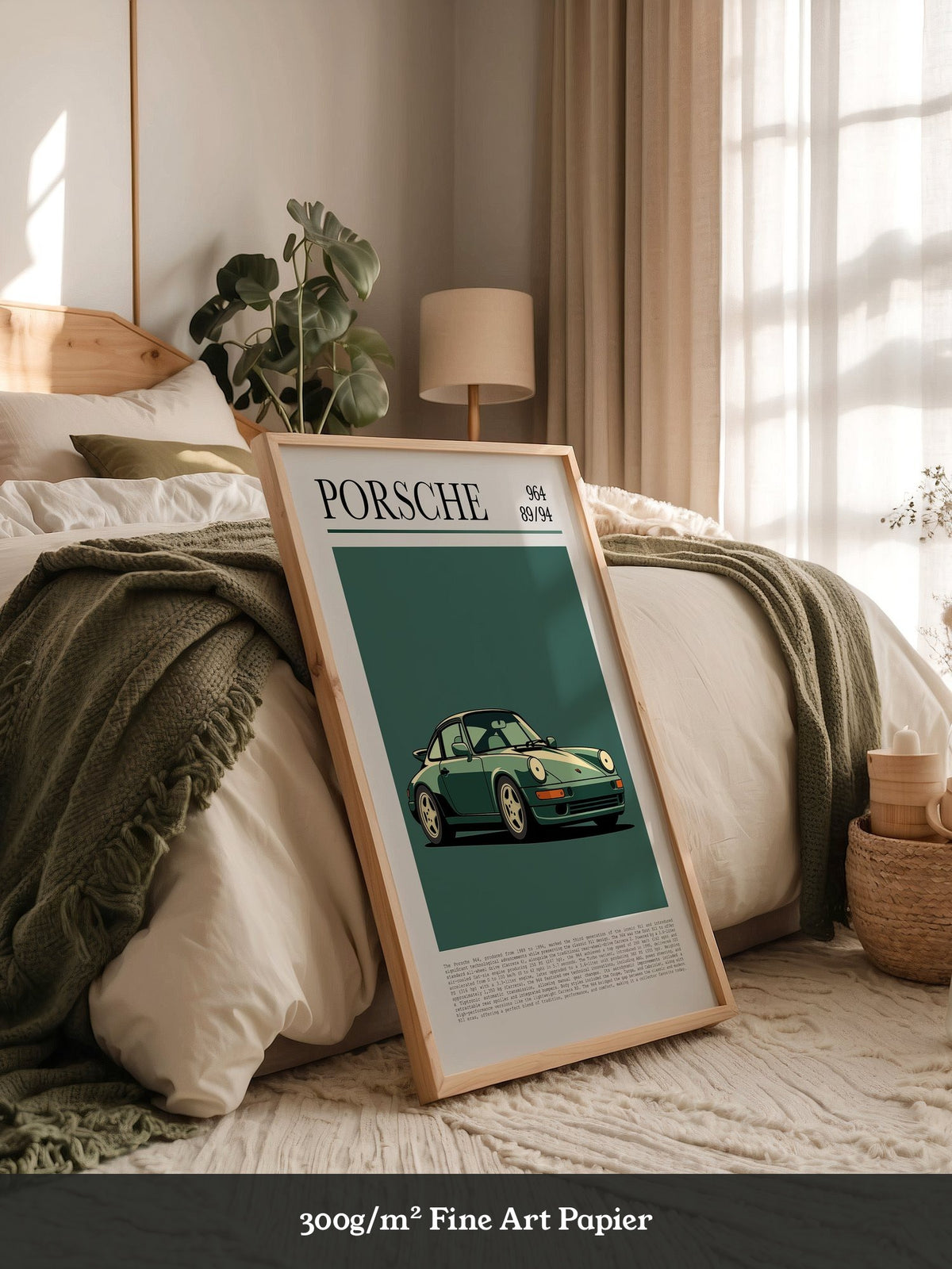 Porsche 964 klassisch grün
