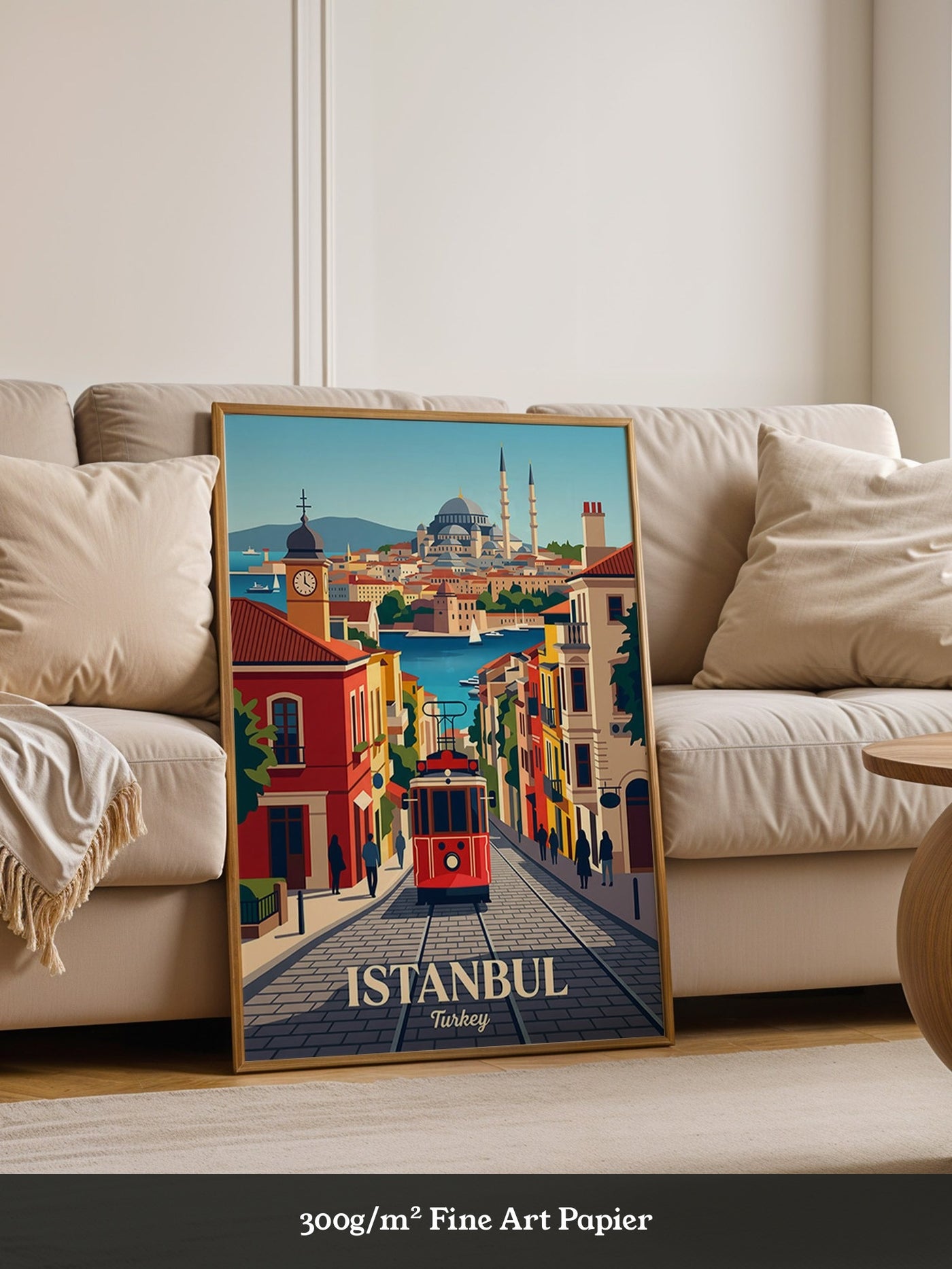 Istanbul Tram Retro-Stil