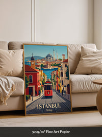 Istanbul Tram Retro-Stil