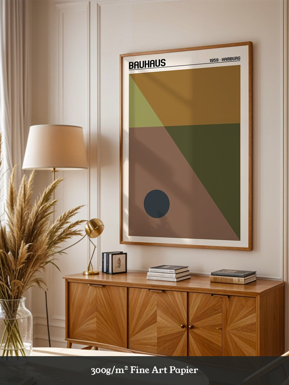 Bauhaus Geometrie Erdtöne