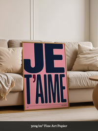 Je T'aime Bold Pink