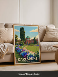 Botanischer Garten Karlsruhe Vintage