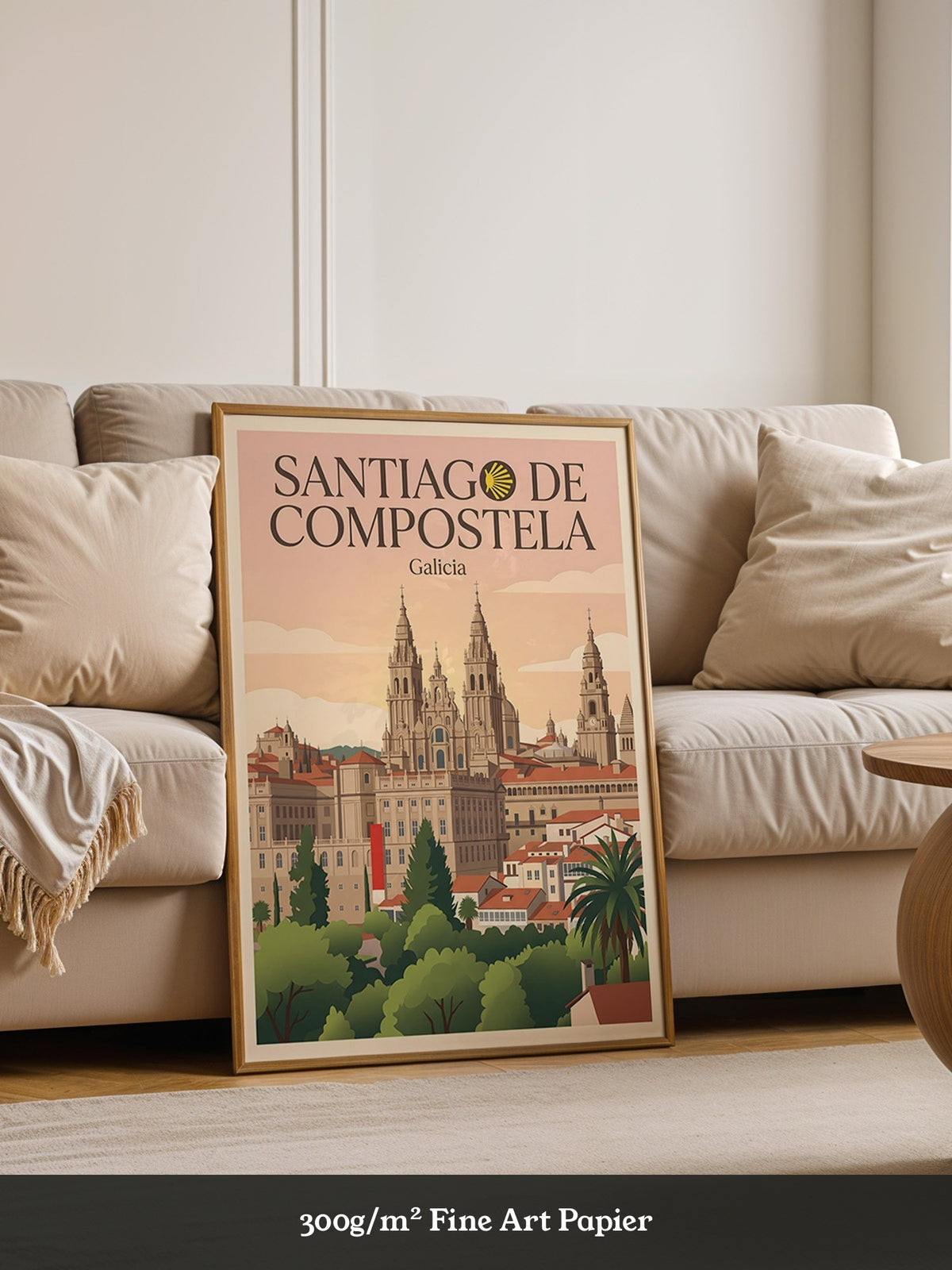 Santiago Skyline Retro