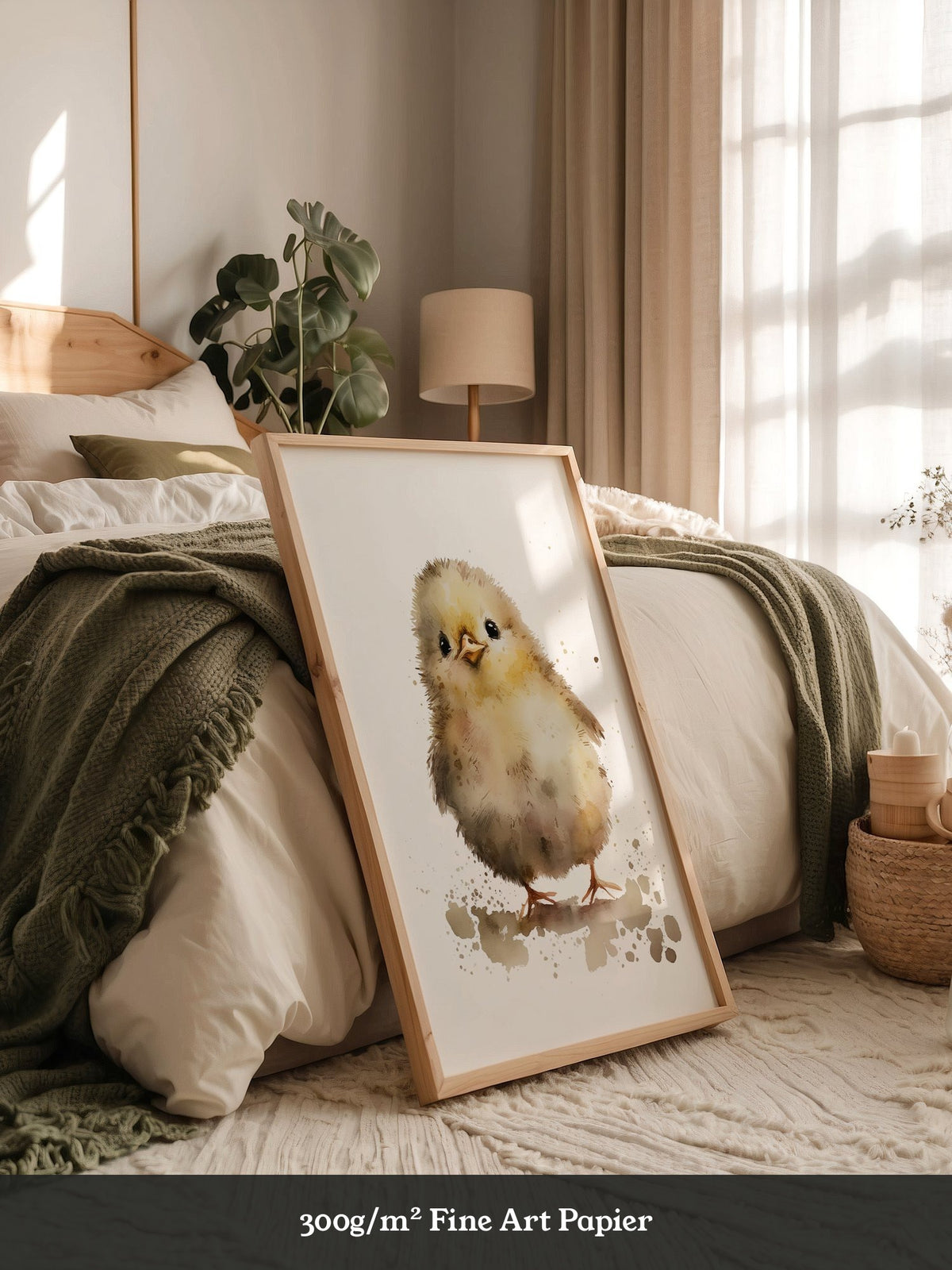 Küken Aquarell zart