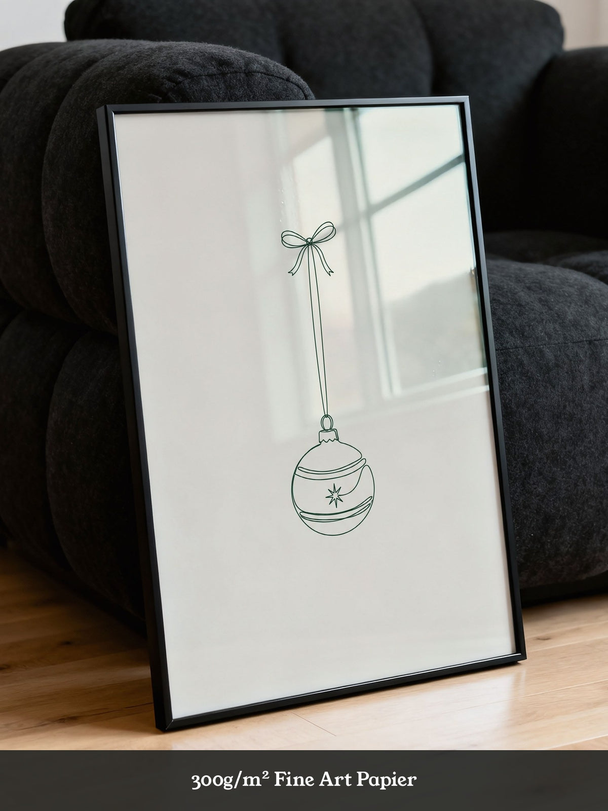 Weihnachtskugel Minimalistisch